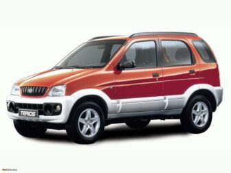 Τζάμι πόρτας οδηγού Daihatsu Terios 1997-2006