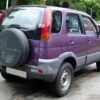 Πίσω τζάμι πόρτας αριστερό Daihatsu Terios 1997-2006