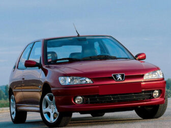 Πίσω δεξί τζάμι ανοιγόμενο φτερού Peugeot 306 3πορτο 1993-2000