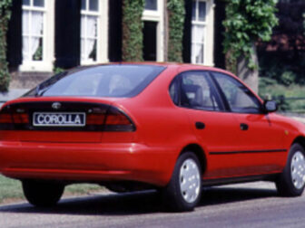 Φινιστρίνι πόρτας πίσω αριστερό Toyota Corolla (E100) Liftback 1992-1996