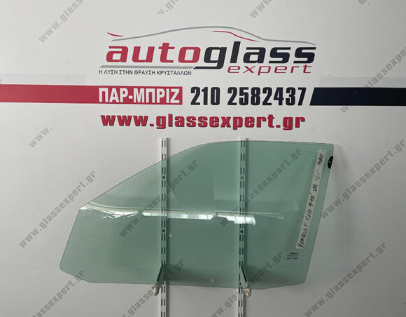 Τζάμι πόρτας οδηγού Renault Clio 5πορτο 1990-1998