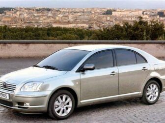 Πίσω δεξί τζάμι πόρτας Toyota Avensis 4/5πορτο 2003-2008