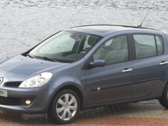 Τζάμι πόρτας οδηγού Renault Clio 5πορτο / SW 2006-2013