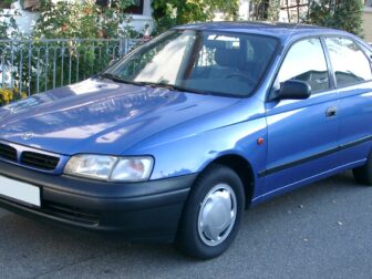 Τζάμι πόρτας οδηγού Toyota Carina E 4/5πορτο 1991-2001