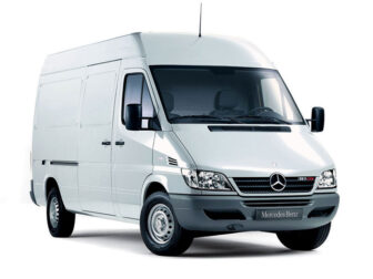 Φινιστρίνι πόρτας μπροστινό αριστερό Mercedes Sprinter 1995-2006