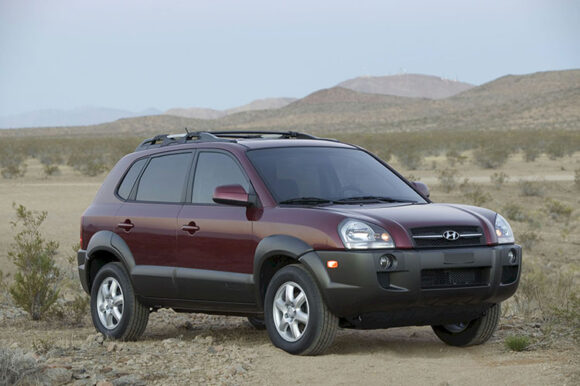 Τζάμι πόρτας συνοδηγού Hyundai Tuscon 2004-2010