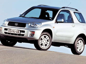 Τζάμι πόρτας οδηγού Toyota Rav-4 3πορτο 2000-2006