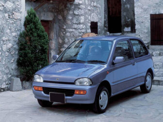 Φινιστρίνι φτερού πίσωδεξί Subaru Vivio 1992-1998