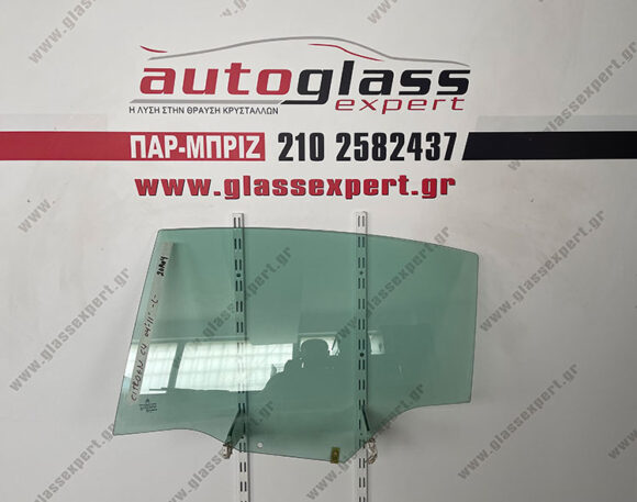 Πίσω τζάμι πόρτας αριστερό Citroen C4 5πορτο 2004-2011
