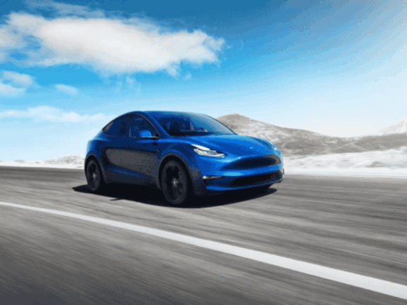 Κρύσταλλο Καθρέφτη Tesla Model Y 2022->