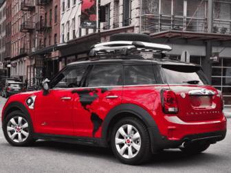 Mini Countryman 2018 Κρύσταλλο Καθρέφτη Mini Countryman 2017->